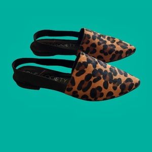SALE!!! New Sole Society Leopard Mules